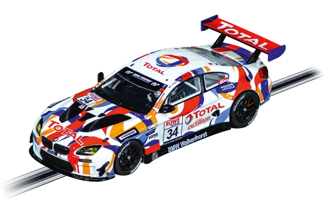 carrera-evolution-bmw-m6-gt3-walkenhorst-motorsport-no-34-slotcar-1-32 image 1