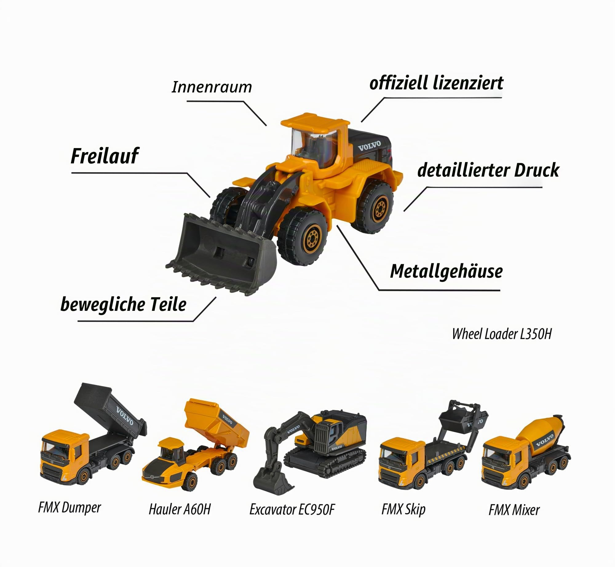 majorette-volvo-baustellenfahrzeug-7-5-cm-die-cast-zufallsmodell image 5