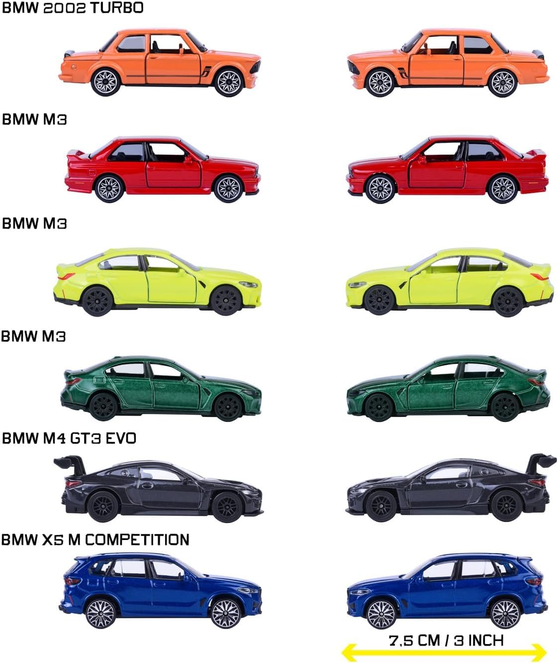 majorette-bmw-premium-metallauto-7-5-cm-zufallsmodell-aus-6-varianten image 3