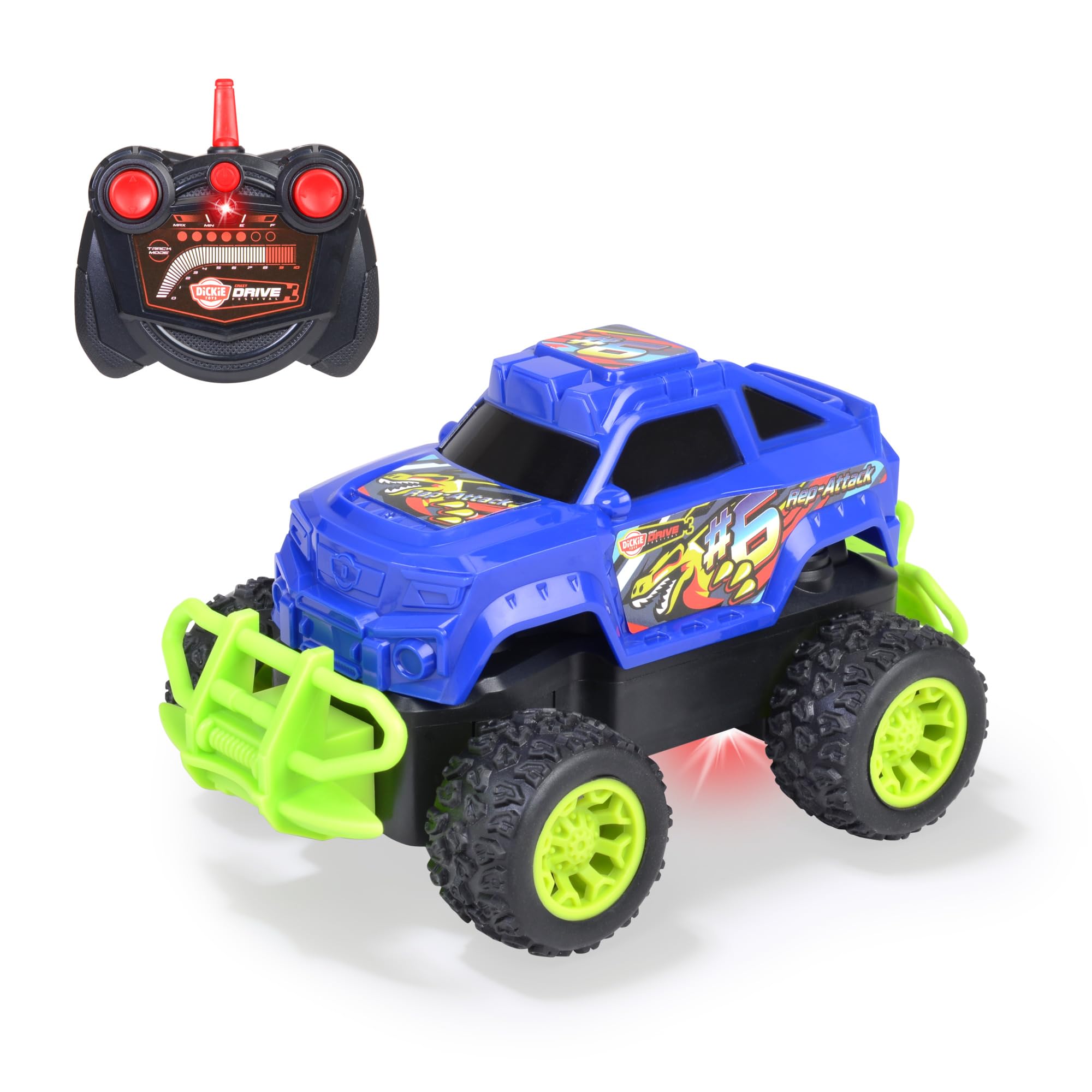 dickie-toys-rc-monstertruck-rep-attack-15-5-cm-bis-10-km-h image 1
