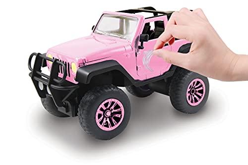 dickie-toys-rc-girlmazing-jeep-wrangler-1-16-metallic-pink image 6