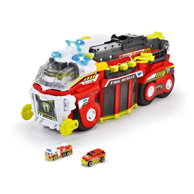 dickie-toys-rescue-hybrids-feuerwehrauto-gro-55-cm-mit-wasser-spritzfunktion-lei image 1
