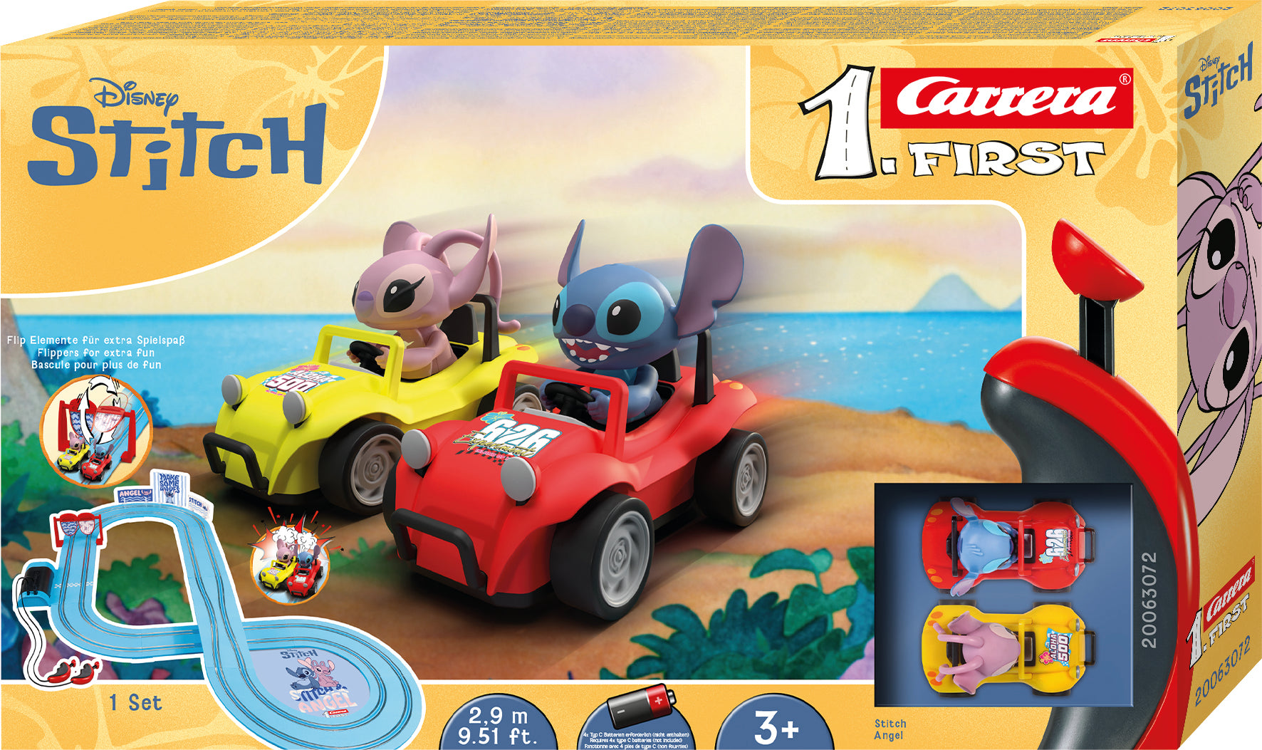 carrera-first-disney-stitch-2-9-slotcar-bahn-set image 1