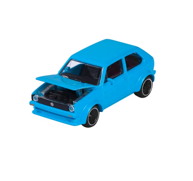 majorette-vintage-vw-golf-mk1-modellauto-1-64-transparent image 1