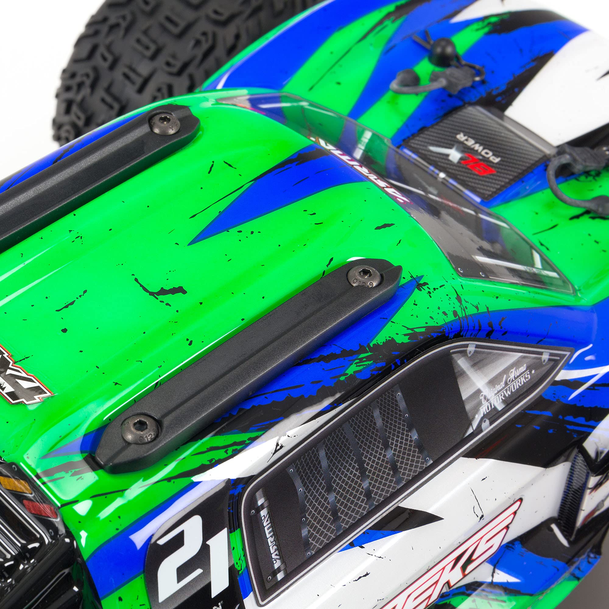 arrma-vorteks-4wd-3s-blx-stadium-rc-truck-rtr-gr-n-1-10 image 5