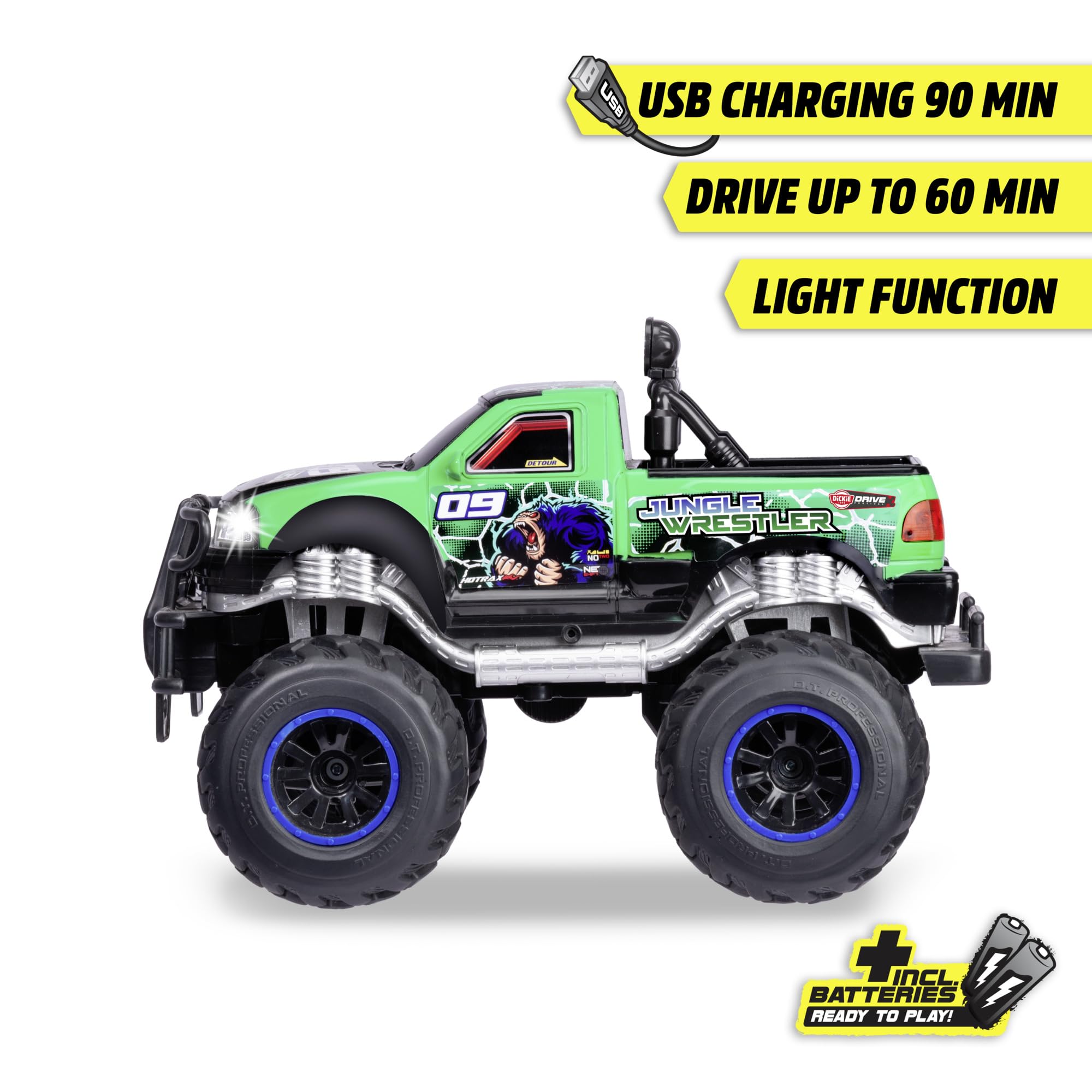 dickie-toys-rc-jungle-wrestler-ford-f150-monstertruck-1-16-30-cm image 3