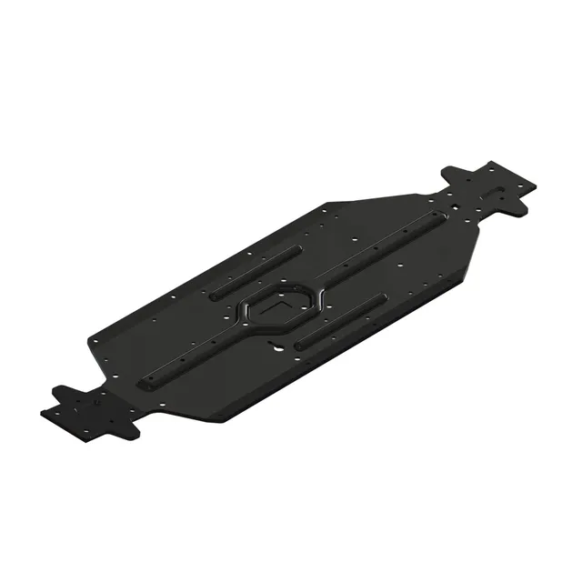 arrma-aluminium-chassis-510mm-ara320471-schwarz image 1