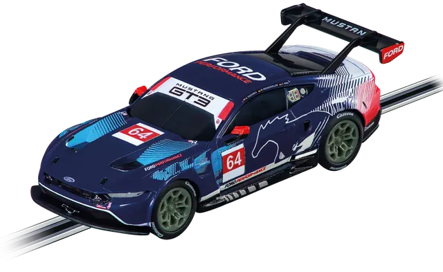 carrera-go-ford-mustang-gt3-ford-multimatic-no-64-slotcar-1-43 image 1
