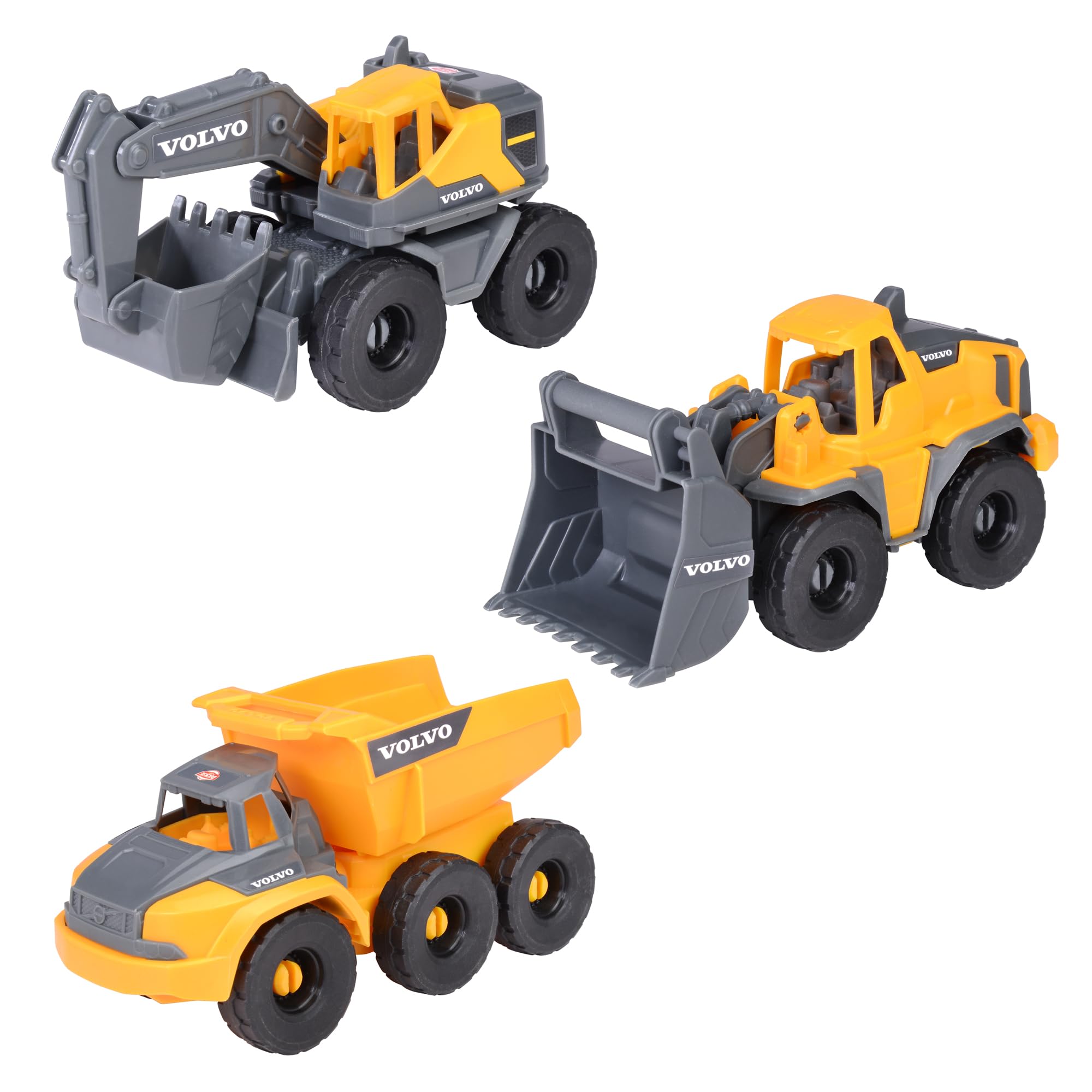 dickie-toys-volvo-construction-set-3-baustellenfahrzeuge-16-cm image 1