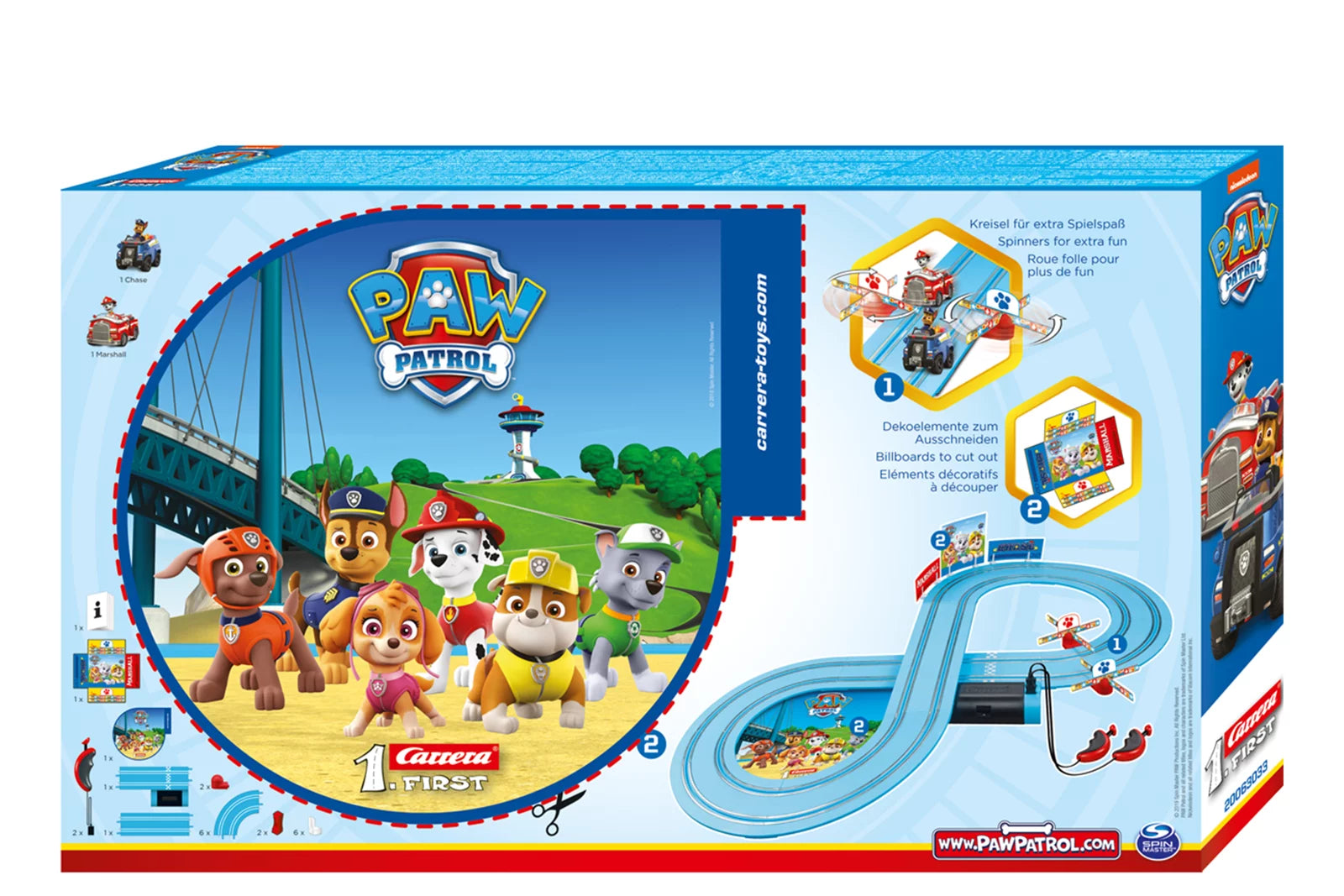carrera-rc-first-paw-patrol-on-the-track-rennbahn-set-ab-3-jahren image 2