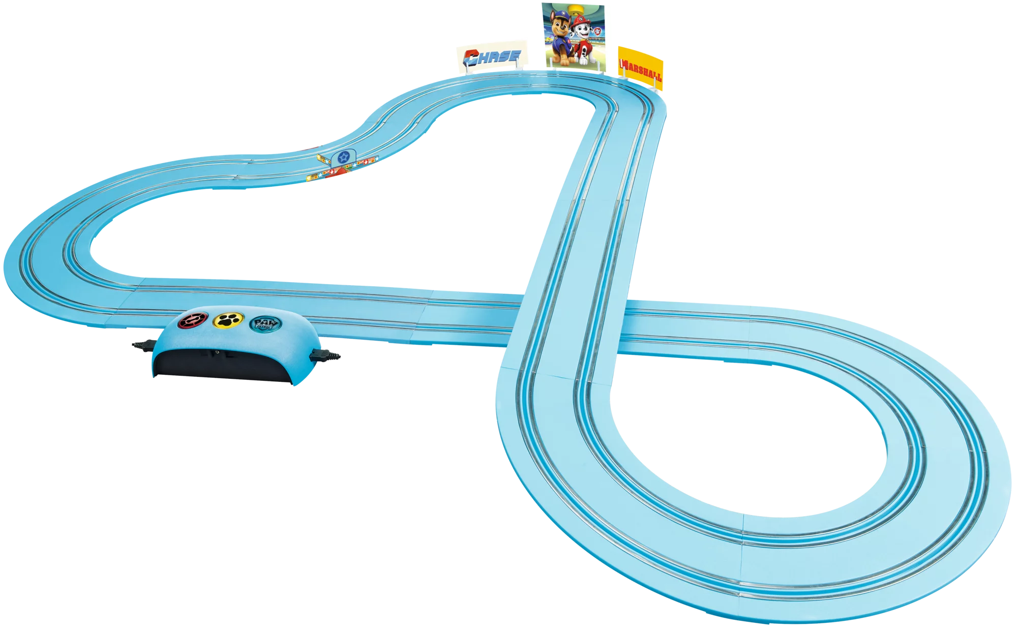 carrera-rc-paw-patrol-race-n-rescue-first-autorennbahn-set-mit-chase-und-marshal image 2