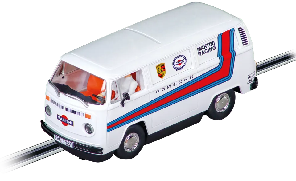 carrera-evolution-vw-bus-t2b-martini-racing-1-32-slotcar image 1