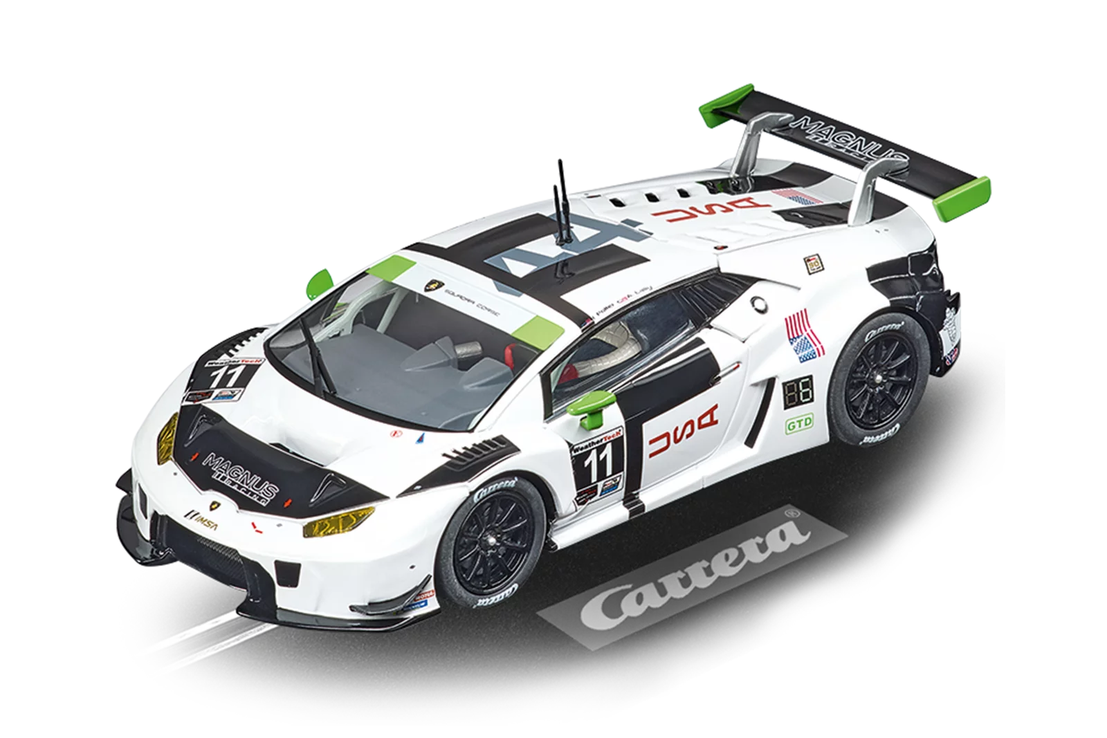 carrera-rc-lamborghini-hurac-n-magnus-racing-no-11-digital-132-slotcar image 1