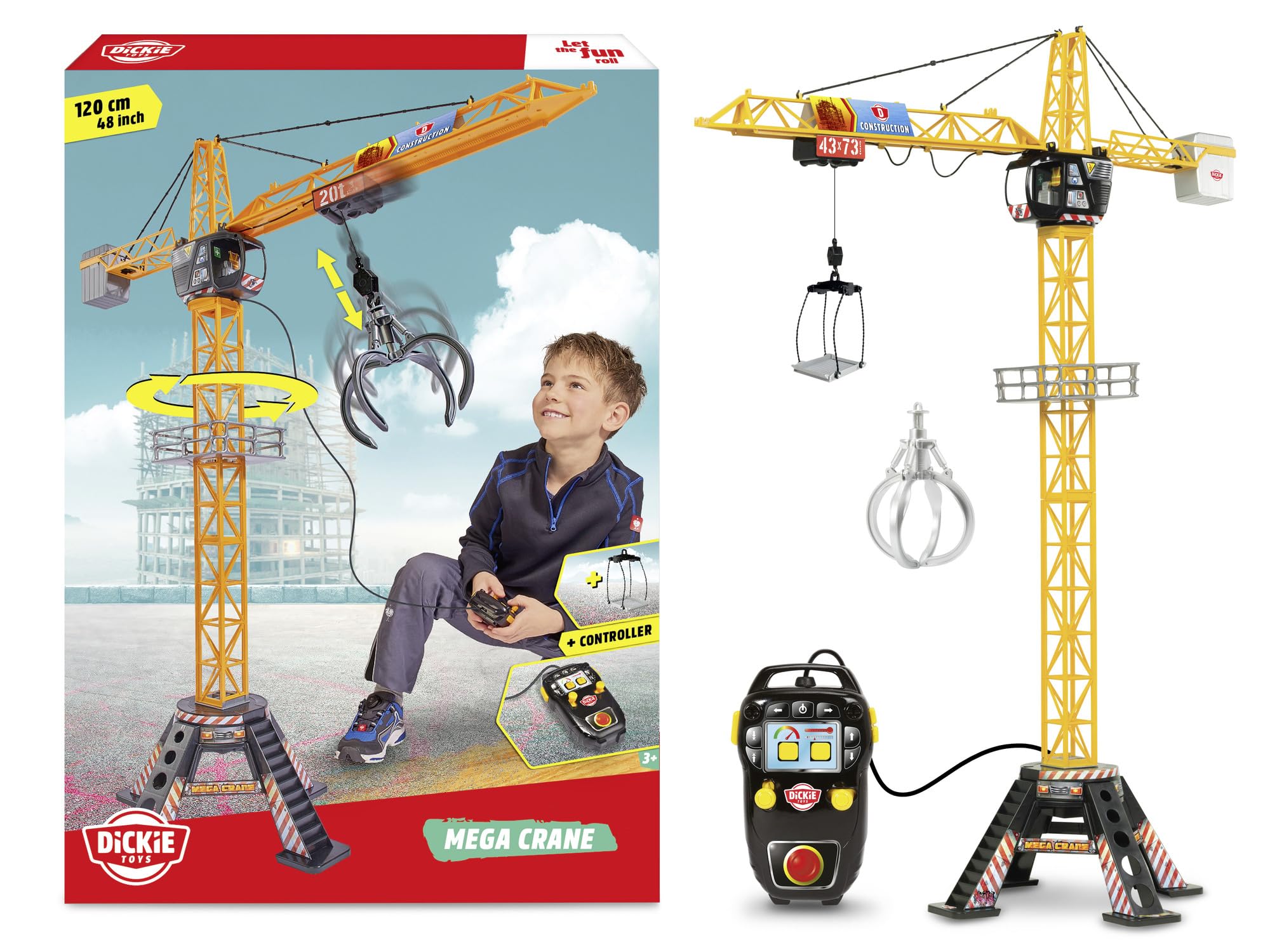 dickie-toys-giant-crane-kabel-kran-120cm-mit-fernsteuerung image 6