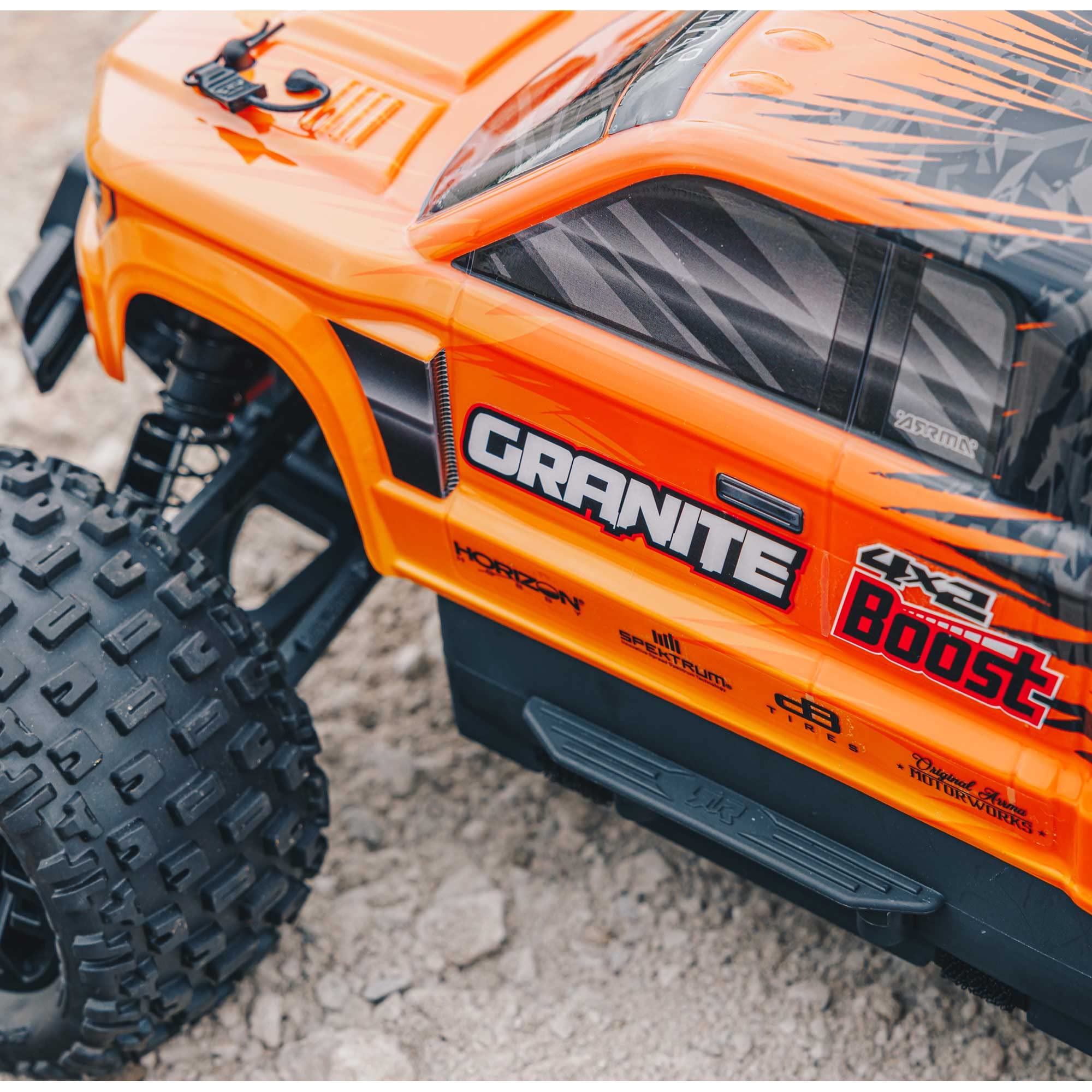 arrma-1-10-granite-4x2-boost-mega-550-monster-truck-rtr-orange image 5