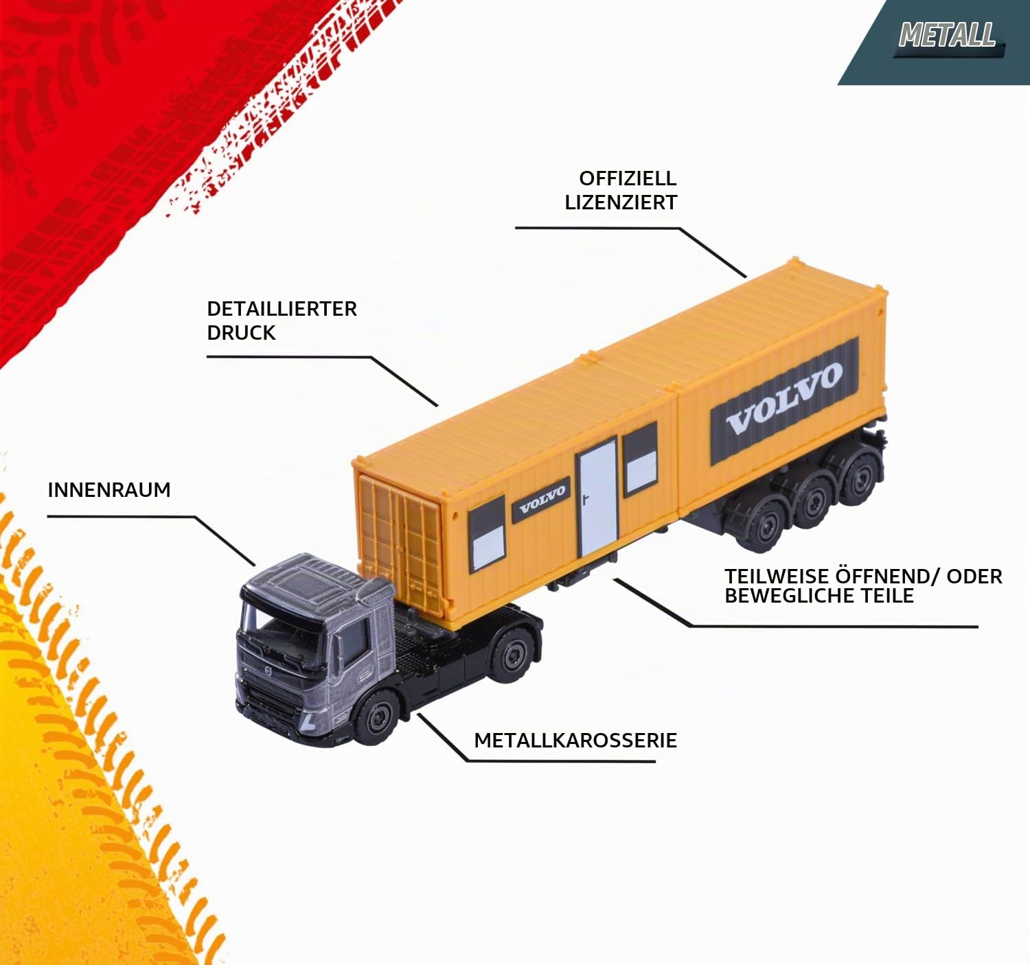 majorette-volvo-construction-transporter-fmx-19-cm-mit-anh-nger image 4
