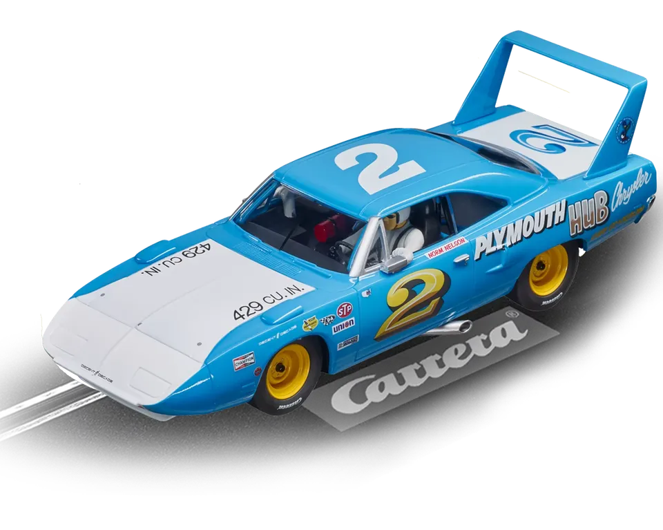 carrera-plymouth-superbird-no-2-digital-132-muscle-car-slotcar-1-32 image 1