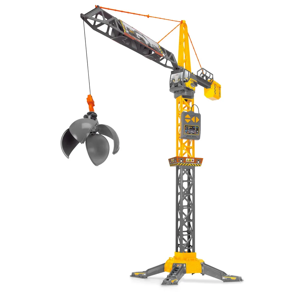 dickie-toys-mighty-crane-kran-110-cm-mit-kabel-fernbedienung image 1