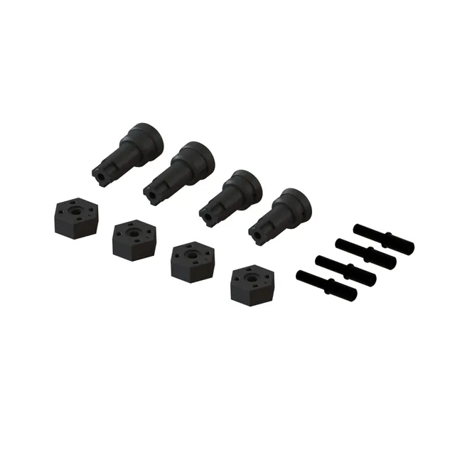 arrma-grom-ara311229-achse-und-naben-set-b image 1
