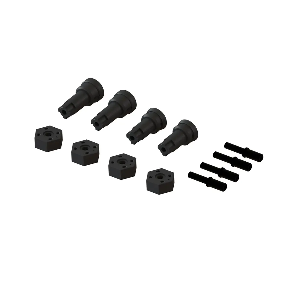 arrma-grom-ara311229-achse-und-naben-set-b image 1