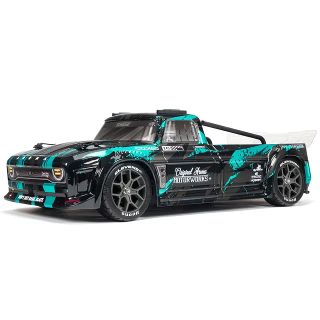 arrma-1-8-infraction-3s-4x4-rtr-brushless-street-bash-schwarz-gold image 1