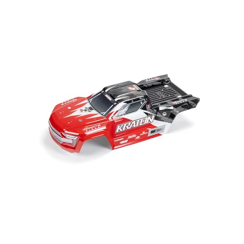 arrma-kraton-4x4-blx-karosserie-ara402358-rot-schwarz-lackiert image 2