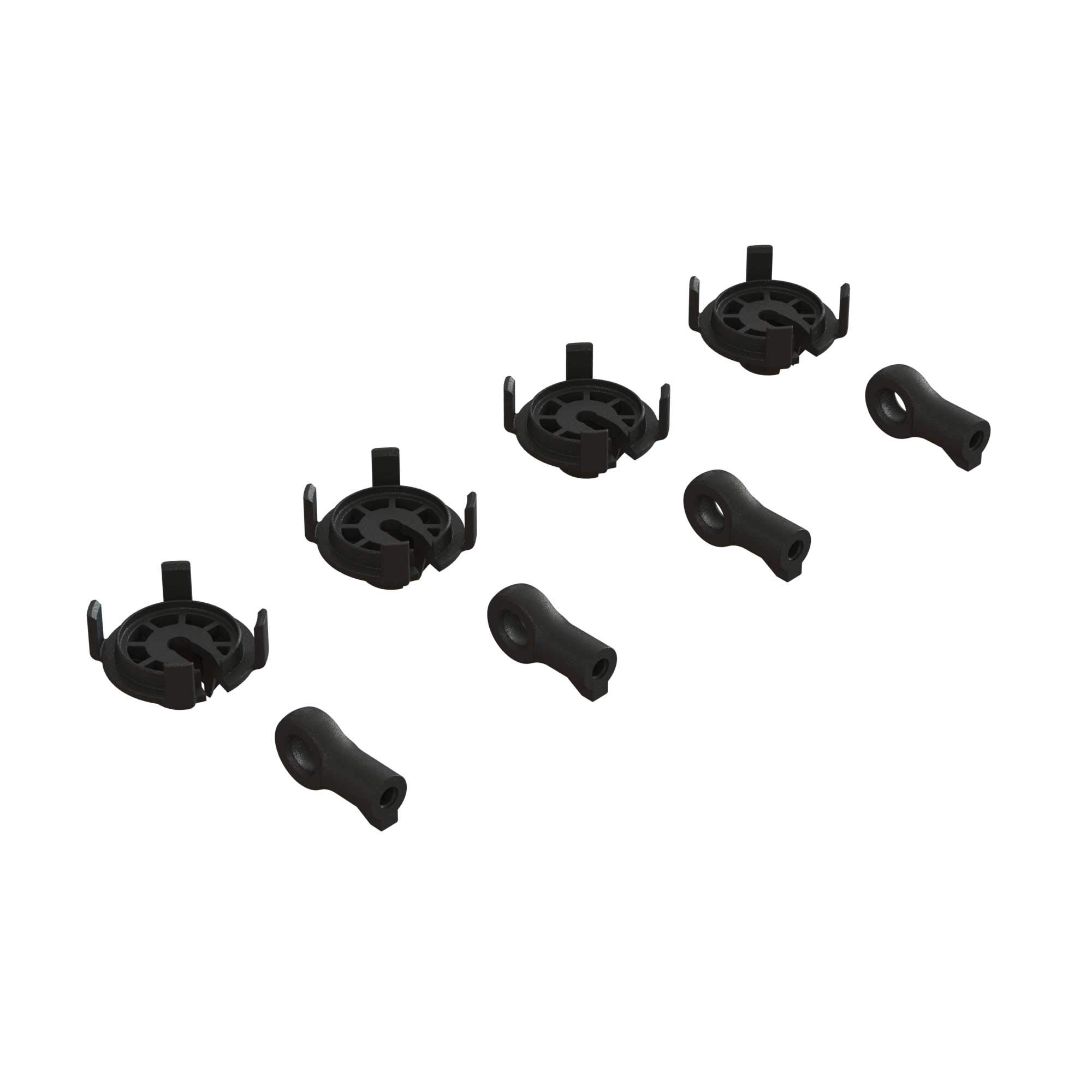 arrma-shock-rod-end-spring-perch-set-f-r-4-d-mpfer image 1