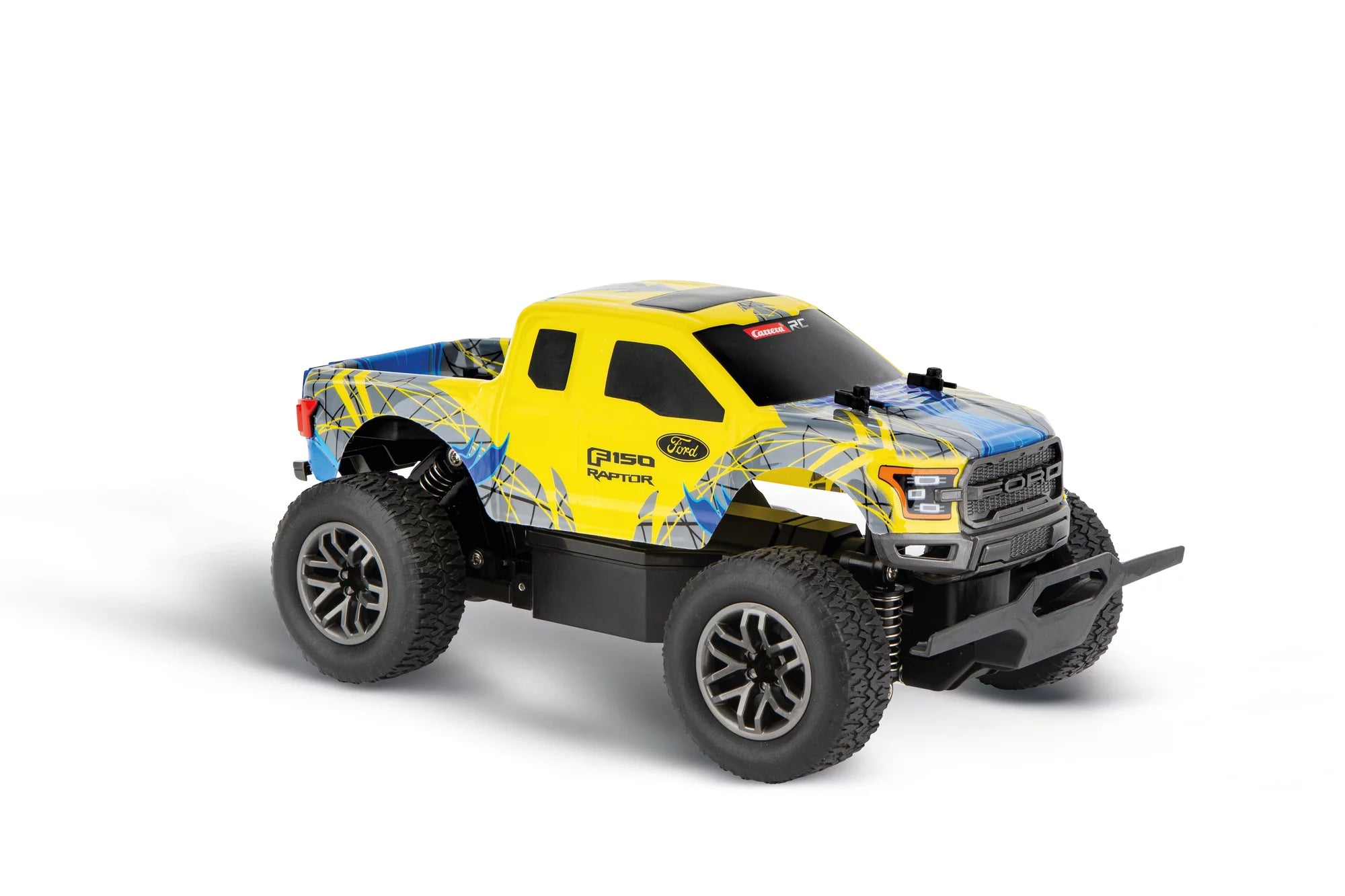 carrera-rc-ford-f-150-raptor-gelb-blau-2-4ghz-rc-offroad-buggy image 2