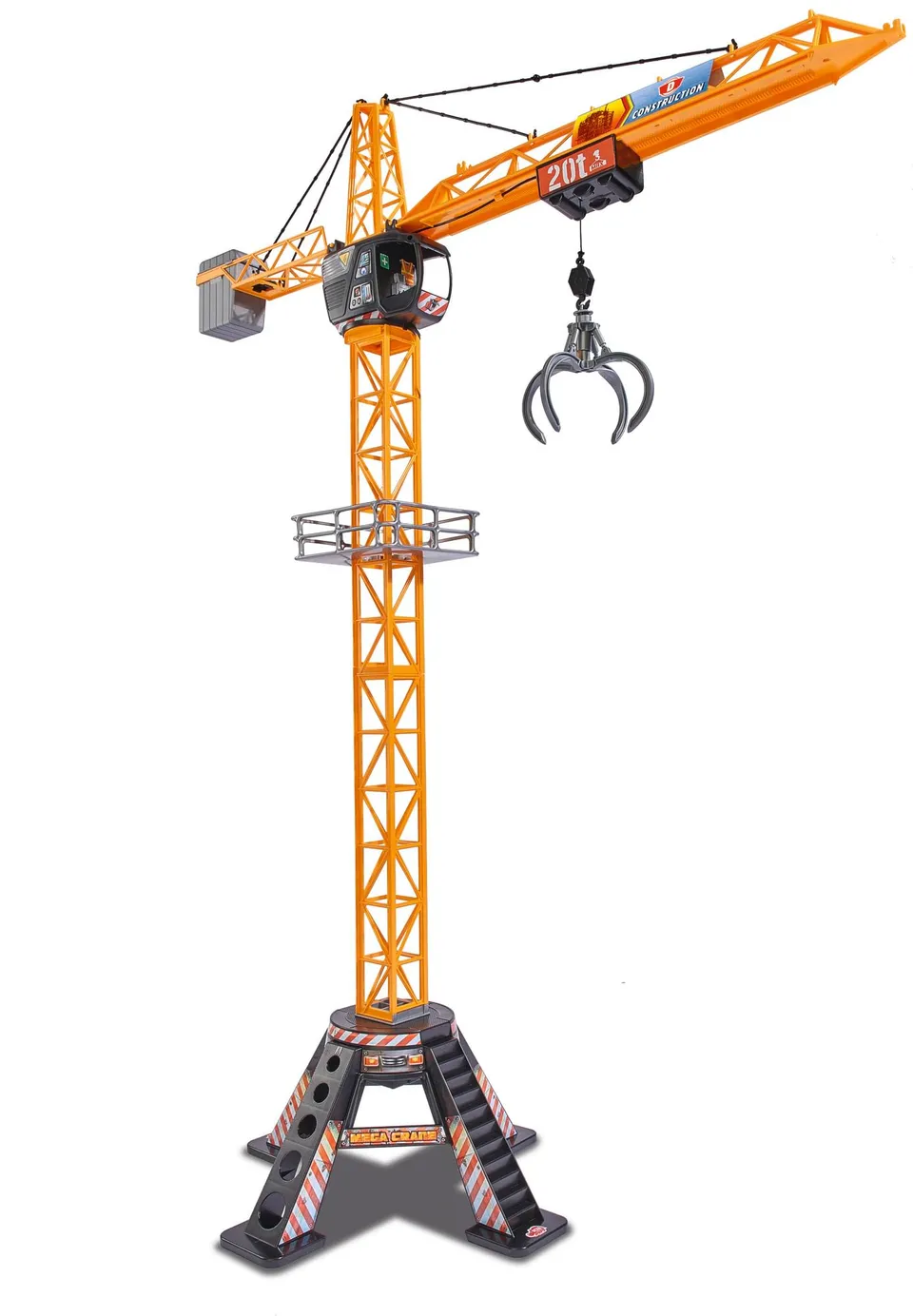 dickie-toys-giant-crane-kabel-kran-120cm-mit-fernsteuerung image 1