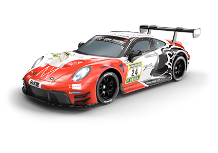 carrera-rc-2-4ghz-porsche-911-gt3-r-lionspeed-gp-no-24-steam-rc-auto image 1