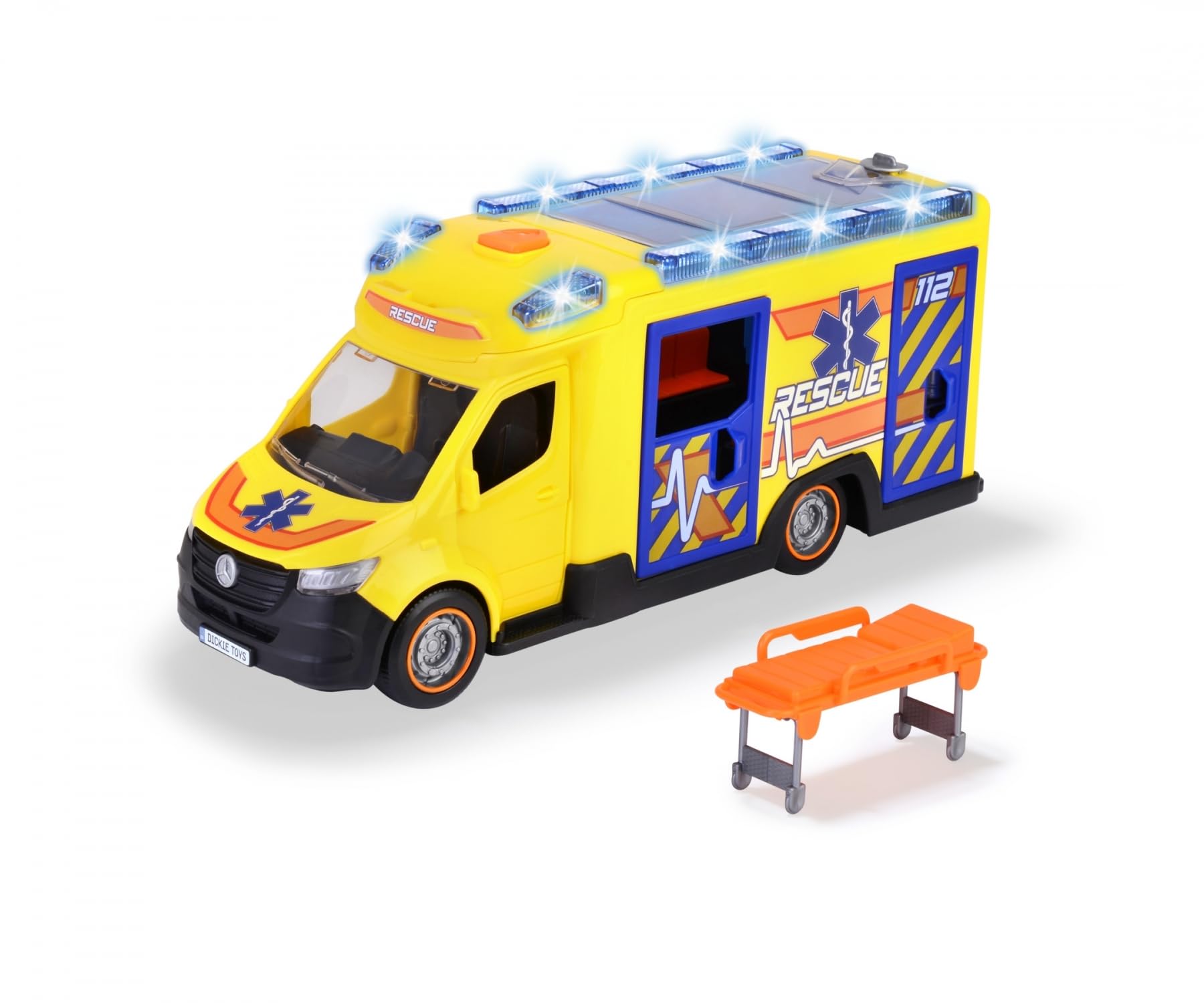dickie-toys-mercedes-benz-sprinter-ambulance-34-5-cm-mit-licht-und-sound image 1