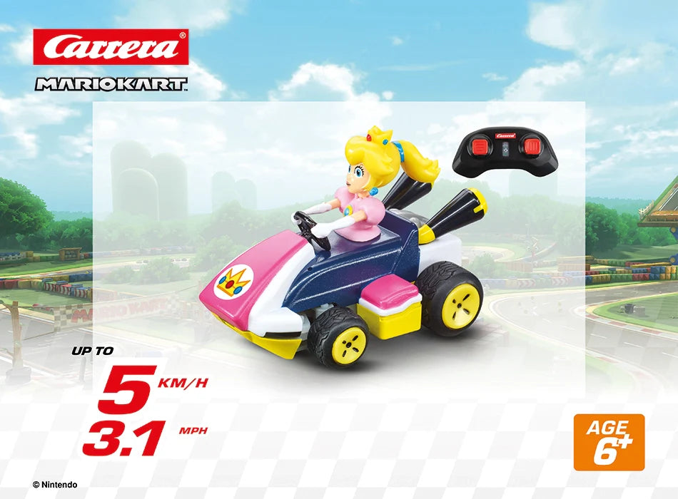 carrera-rc-2-4ghz-mario-kart-mini-rc-peach-6-2cm image 2