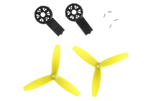 carrera-rc-rotorbl-tter-set-komplett-gelb-f-r-503022-hubschrauber-ersatzteil image 1