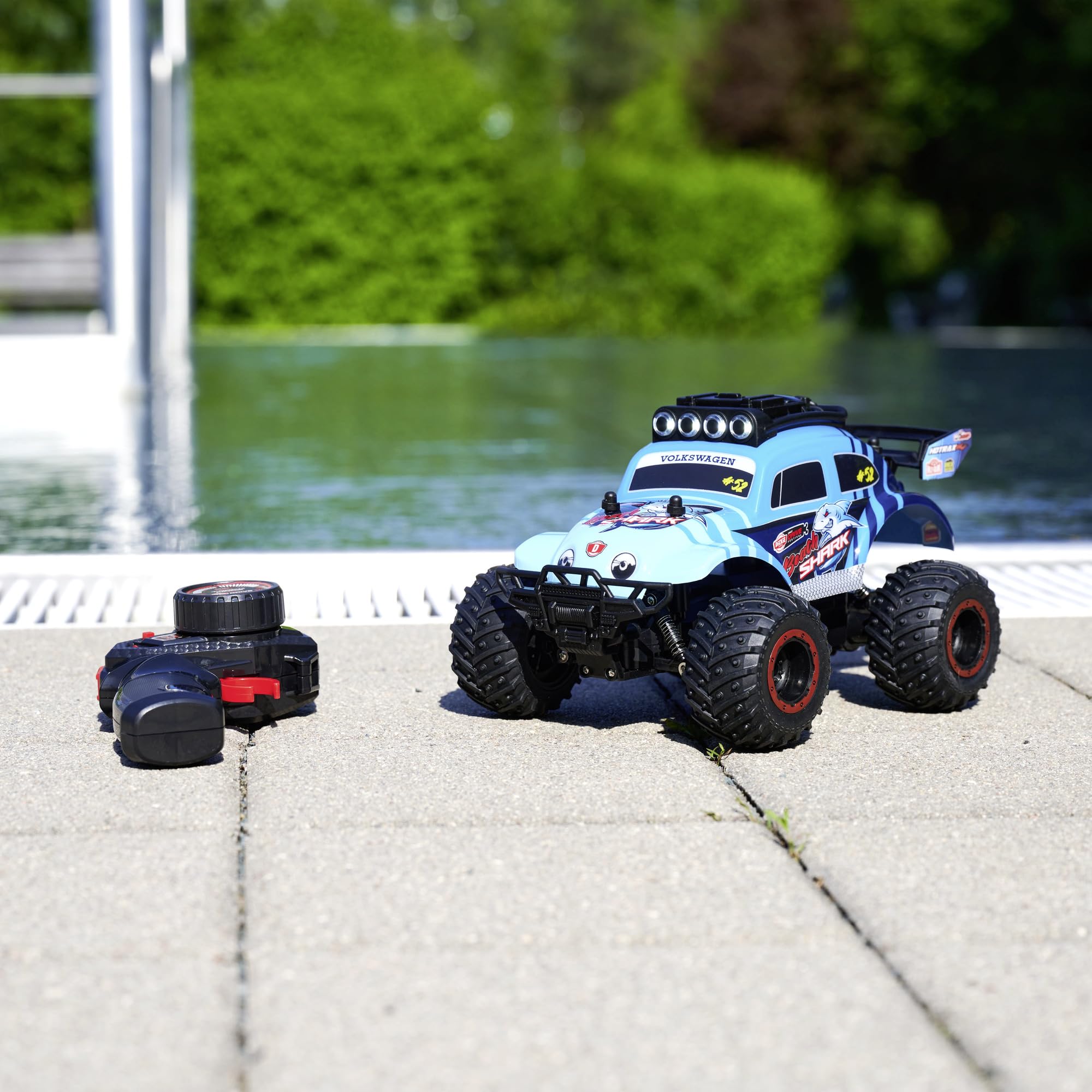 dickie-toys-rc-volkswagen-beetle-monster-bug-23-cm-1-24-12-km-h-turbo image 5