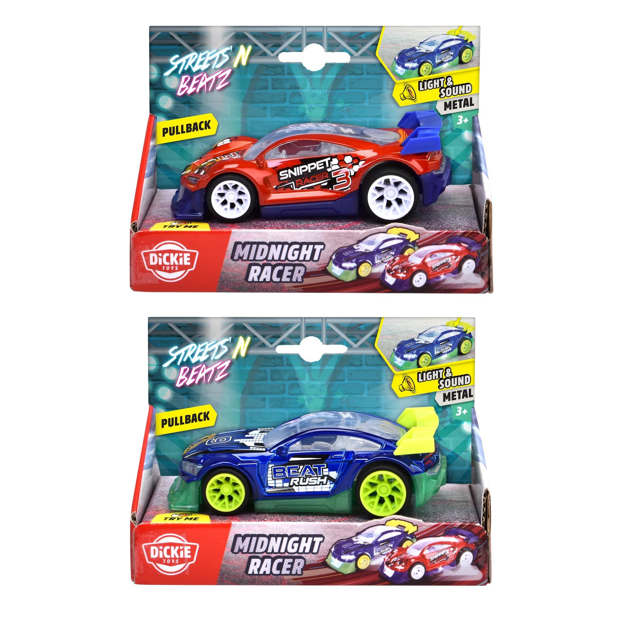 dickie-toys-streets-n-beatz-midnight-racer-spielzeugauto-14-cm-metallkarosserie- image 4