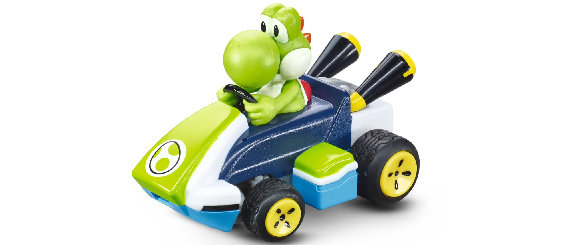carrera-rc-mario-kart-mini-rc-yoshi-2-4-ghz-ferngesteuertes-auto image 3