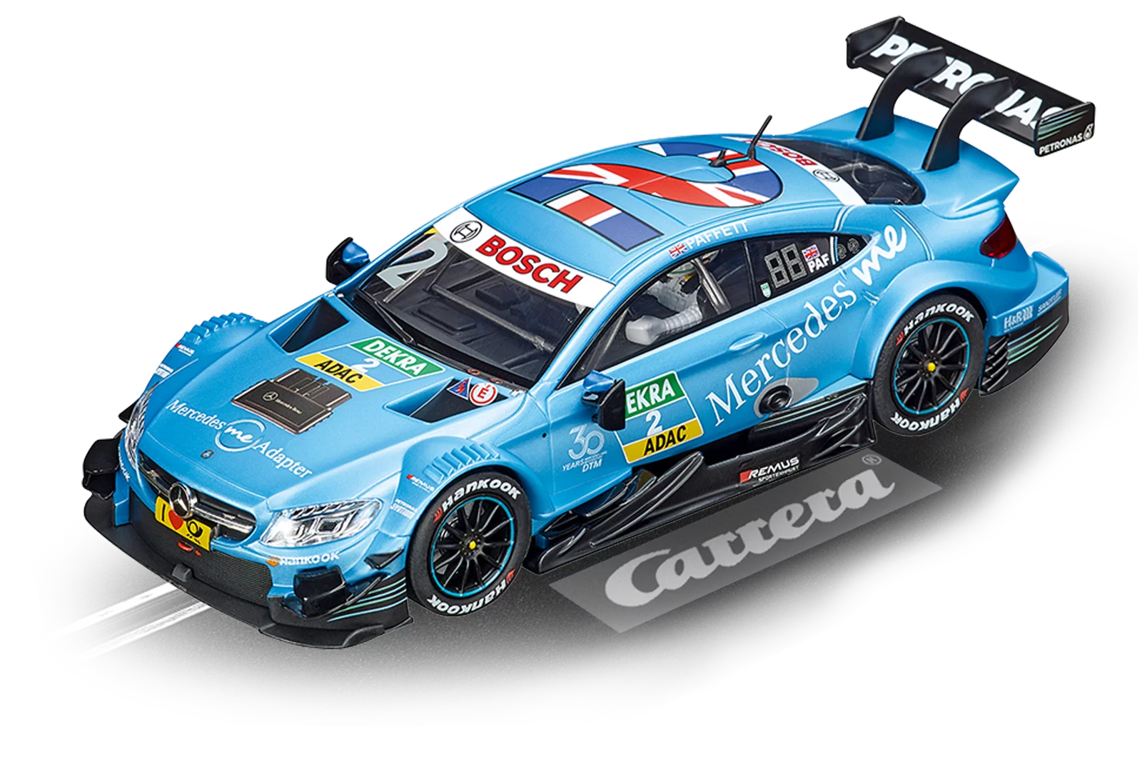 carrera-rc-mercedes-amg-c-63-dtm-g-paffett-no-2-slotcar-carrera-digital-132 image 1