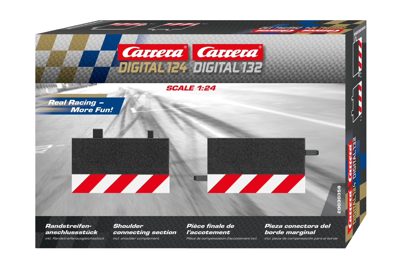 carrera-rc-randstreifen-verbindungsst-ck-digital-124-132 image 2
