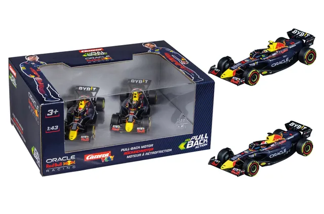 carrera-rc-red-bull-double-action-pull-speed-spielzeugauto image 1
