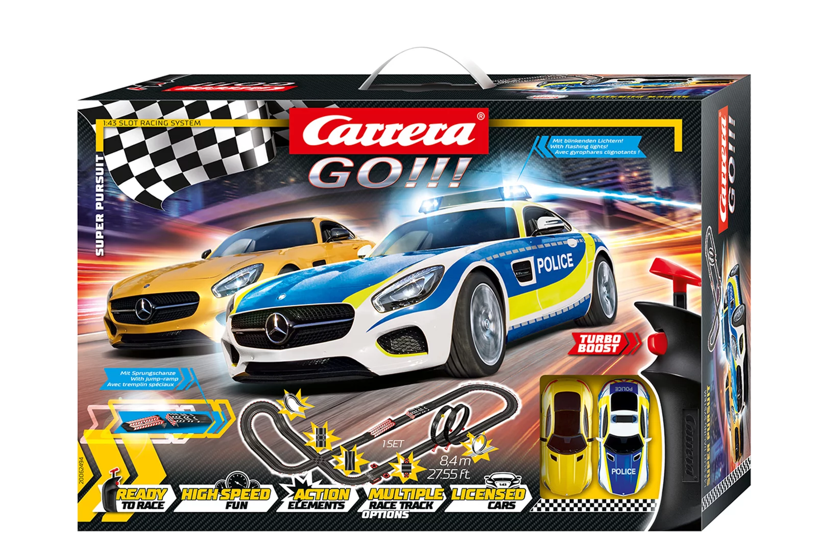 carrera-rc-super-pursuit-carrera-go-slotcar-rennbahn-set image 1