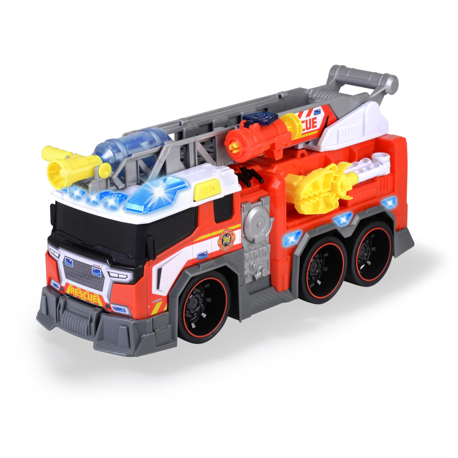 dickie-toys-feuerwehrauto-mit-wasserspritze-37-5-cm-licht-sound image 1