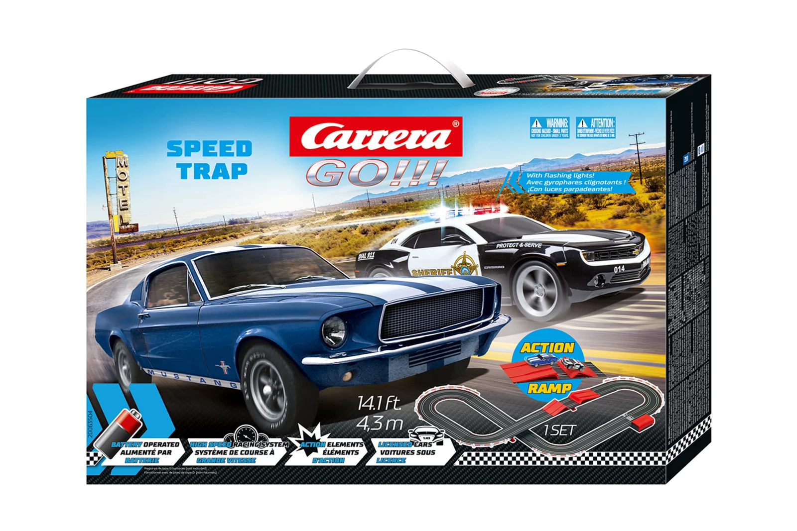 carrera-go-speed-trap-rennbahn-set-verfolgung image 1