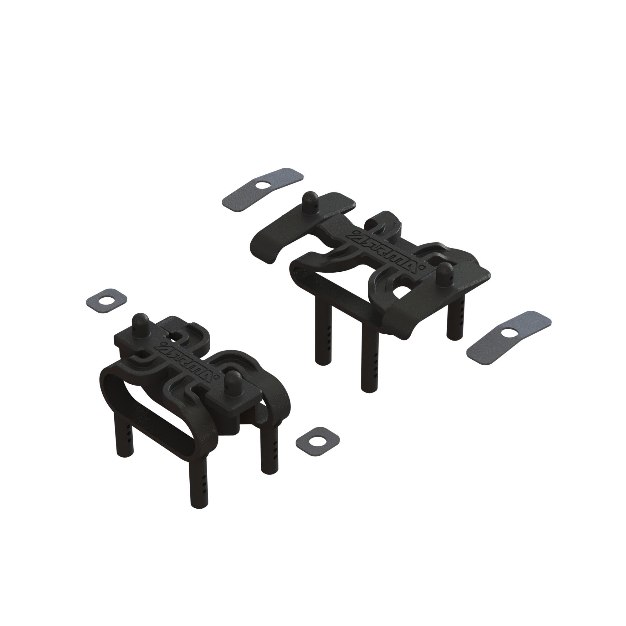 arrma-body-post-set-karosseriehalter-mit-schaumstoffpads image 1