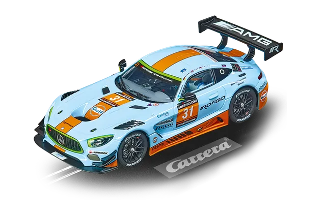 carrera-rc-mercedes-amg-gt3-rofgo-racing-no-31-silverstone-12h-slotcar-1-32 image 1
