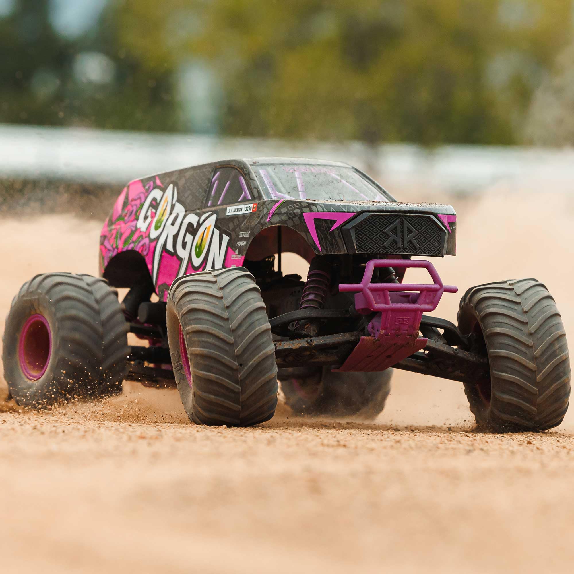 arrma-1-10-gorgon-2wd-rtr-monster-truck-mega-550-purple image 8
