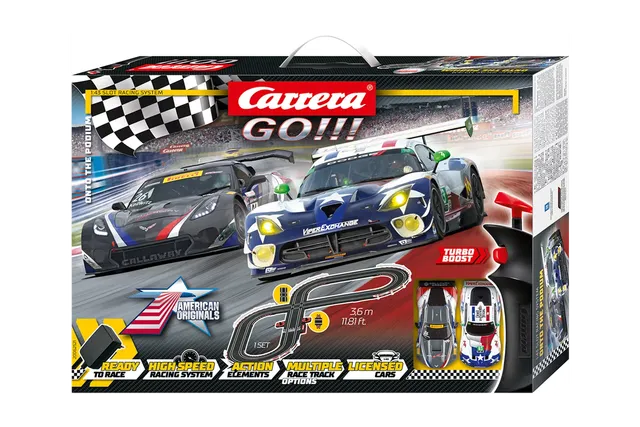 carrera-rc-carrera-go-onto-the-podium-set-viper-vs-corvette-1-43 image 1