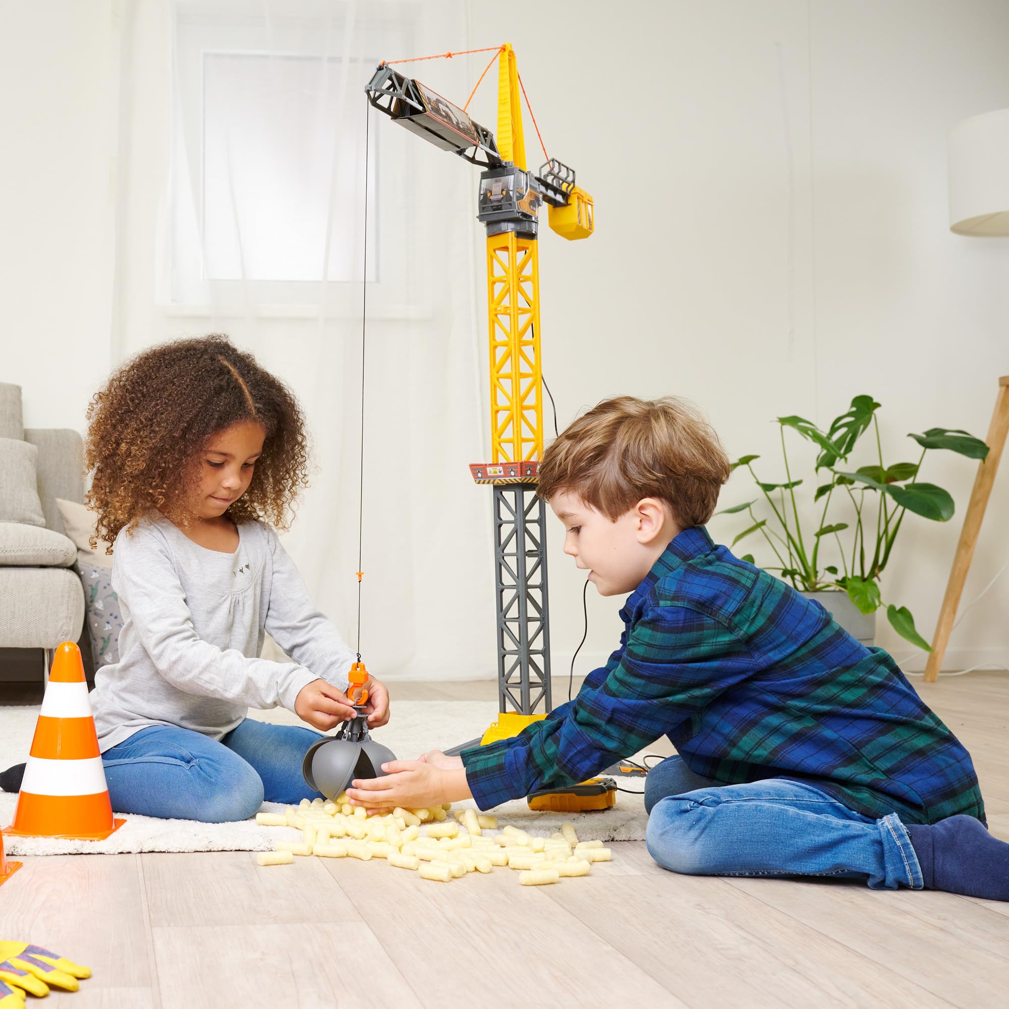dickie-toys-mighty-crane-kran-110-cm-mit-kabel-fernbedienung image 6