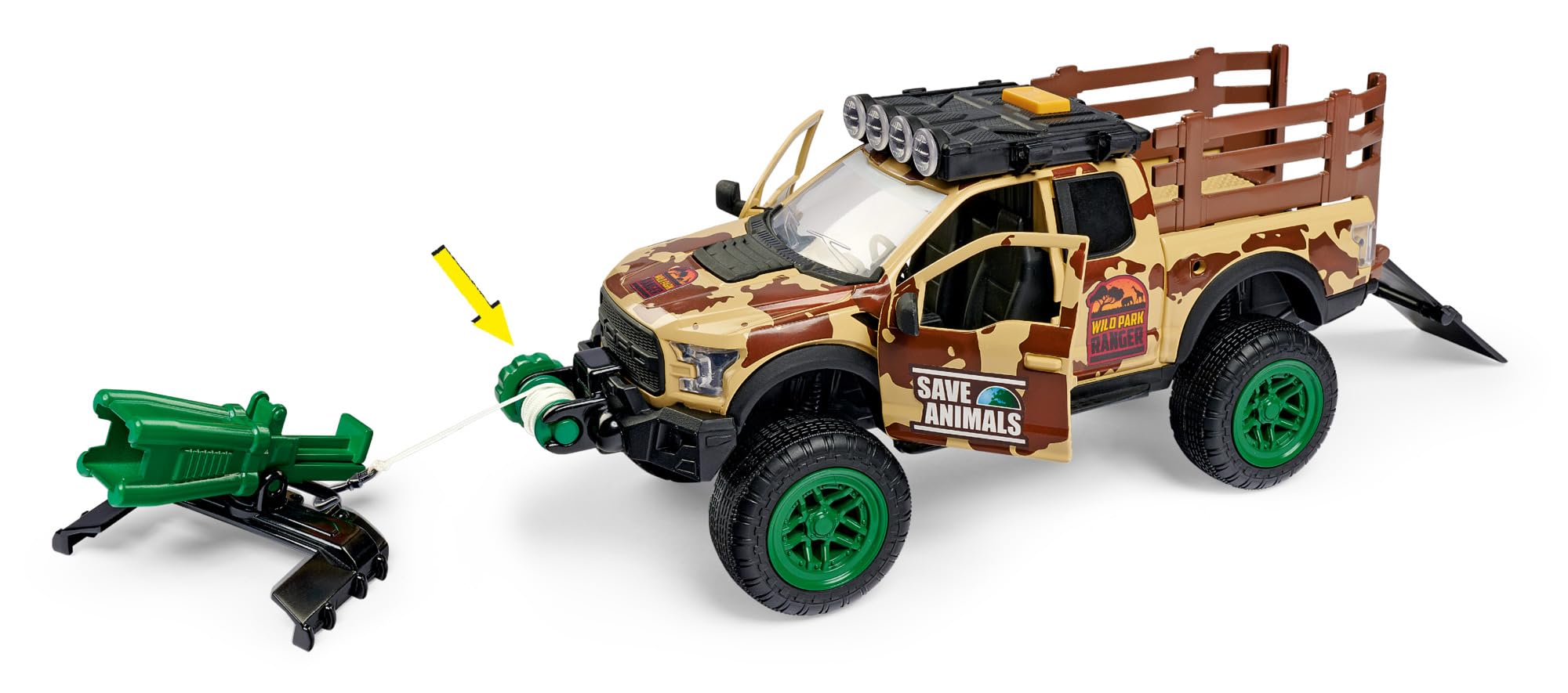dickie-toys-wild-park-ranger-set-mit-ford-raptor-tarnfarben image 3