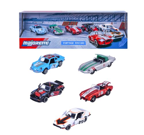 majorette-vintage-racing-auto-set-5er-shelby-cobra-porsche-934-u-a-metall-7-5-cm image 8