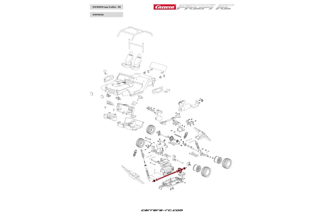 carrera-rc-metall-zahnr-der-mit-kugellager-f-r-mitteldiff-profi-rc image 1